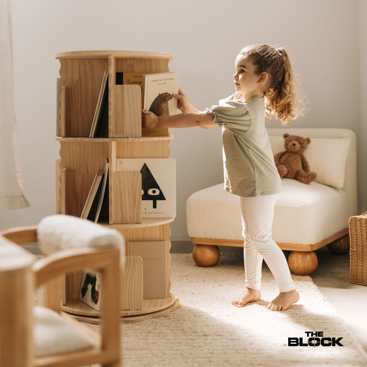 Malo Rotating Bookshelf