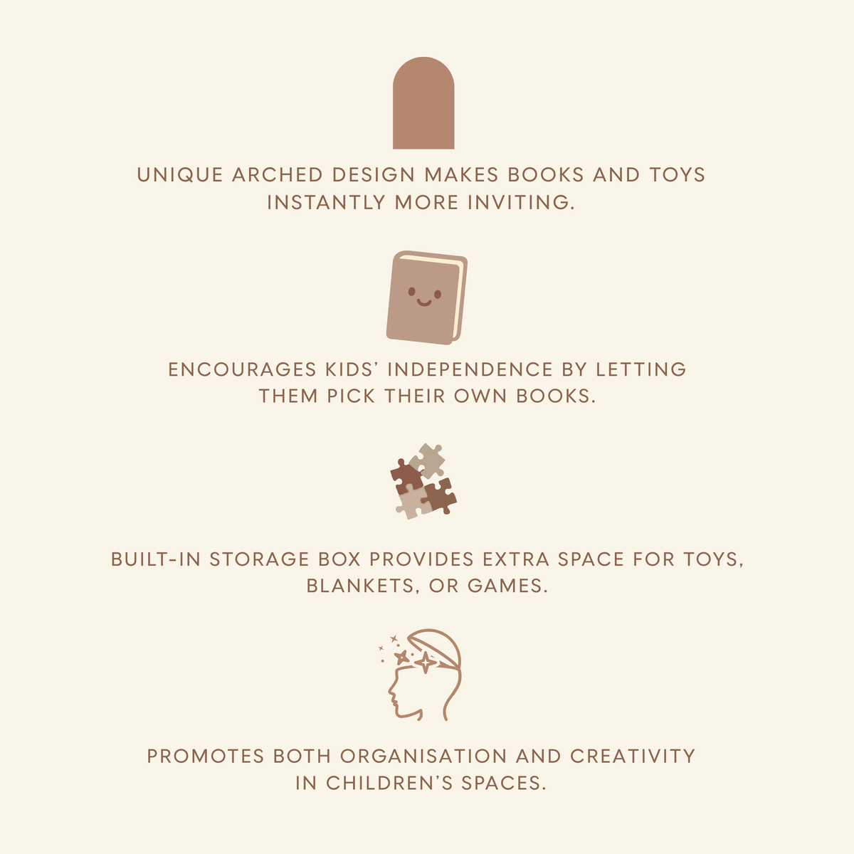 Arched Bookshelf