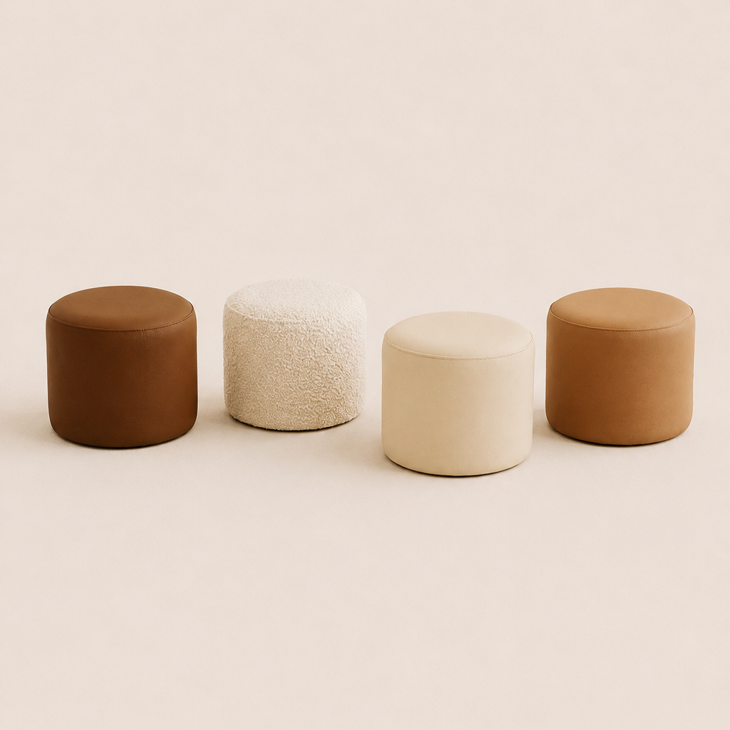 Remi stools in the available colour range