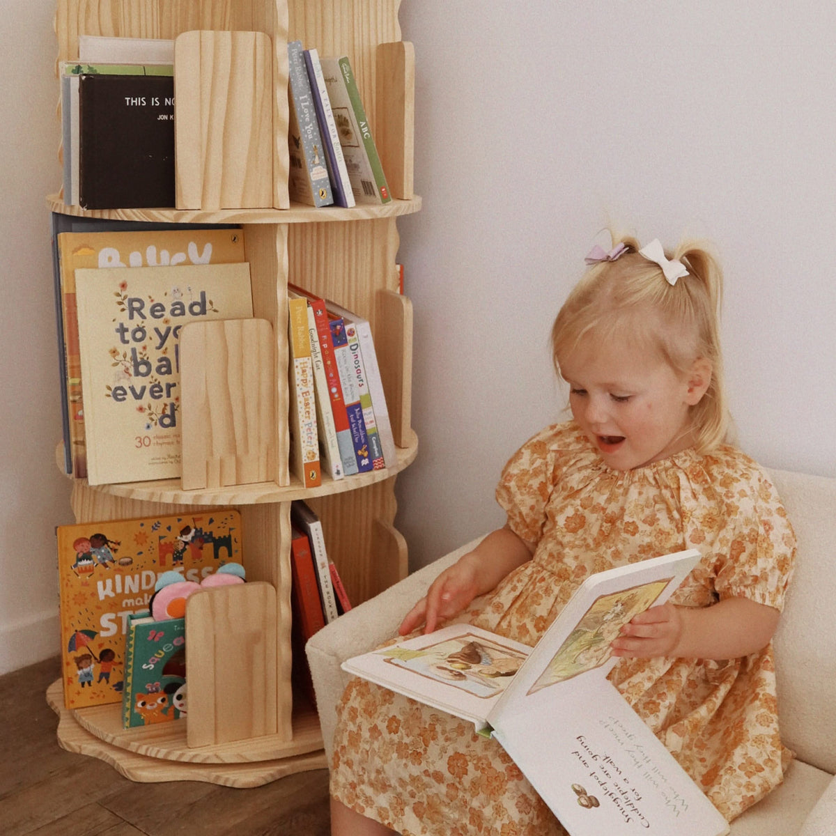 Malo Rotating Bookshelf